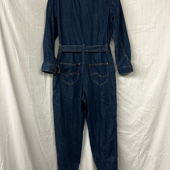 Lee NWT Jean Jumpsuit woman’s Medium Organic Cotton - Picture 7 of 7